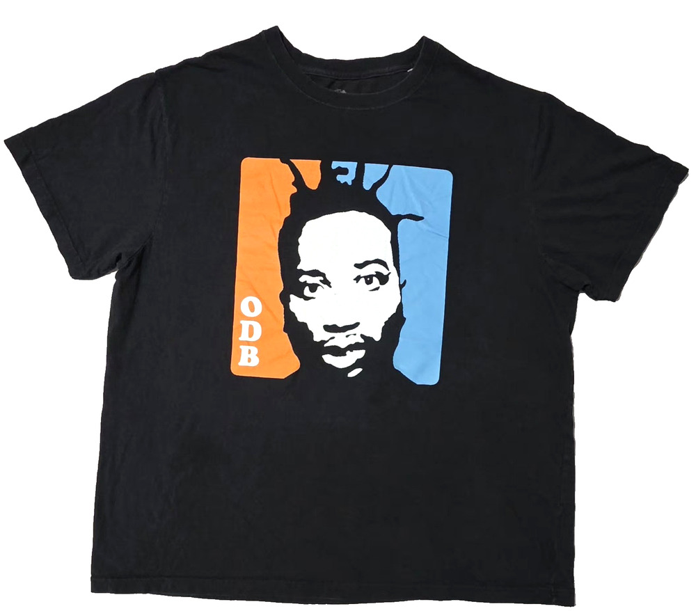 VTG Style ODB Ol' Dirty Bastard Wu-Tang Clan Graphic T-Shirt Black Men's 2XL